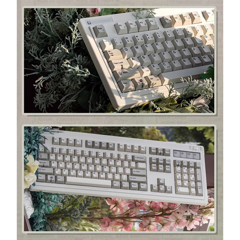 FL·ESPORTS OG104 Retro Wireless Mechanical Keyboard