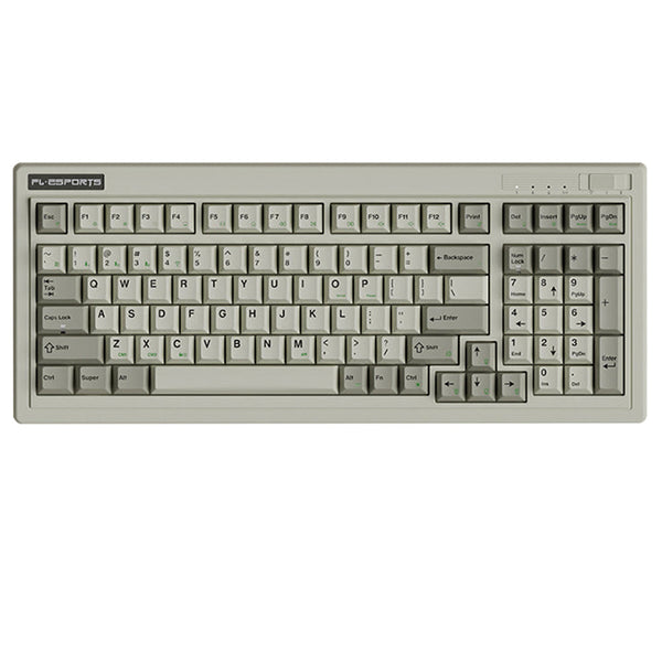 FL·ESPORTS OG98 Retro Wireless Mechanical Keyboard