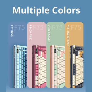 FOPATO F75 Wireless Mechanical Keyboard With TFT Screen