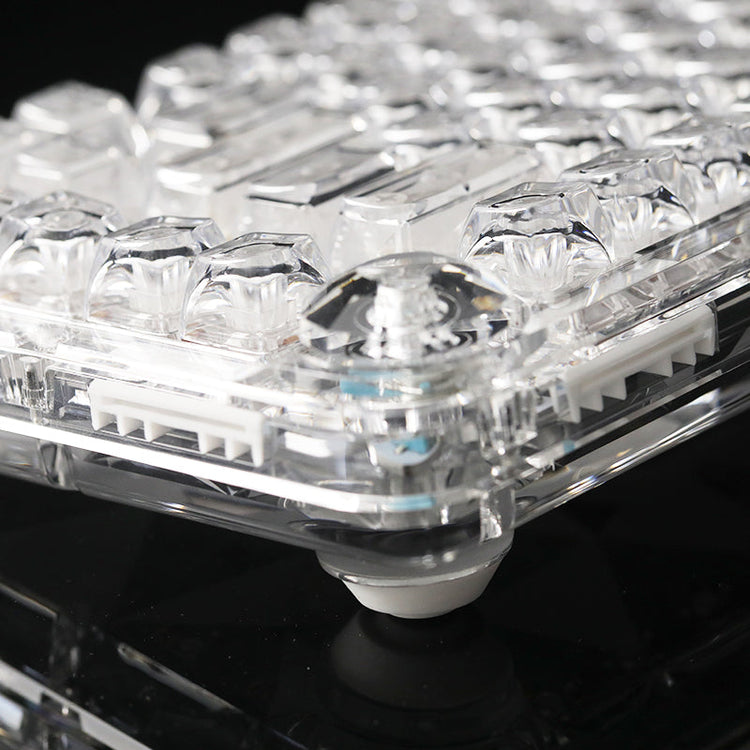 FirstBlood B81 Crystal Mechanical Keyboard - WhatGeek