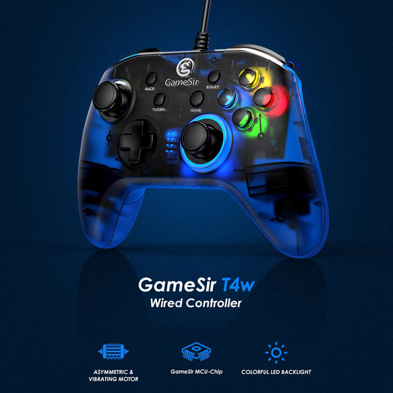 GameSir T4W Wired Turbo Game Controller Gamepad