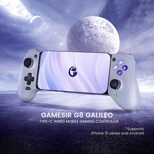GameSir G8 Type-C Mobile Gaming Controller, Compatible with Android & iPhone 15 Series