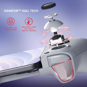 GameSir G8 Type-C Mobile Gaming Controller, Compatible with Android & iPhone 15 Series