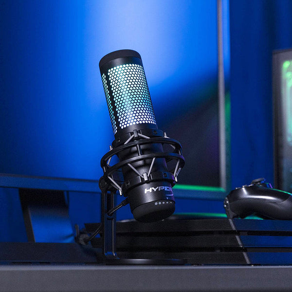 HyperX - QuadCast S USB Electret Condenser Microphone