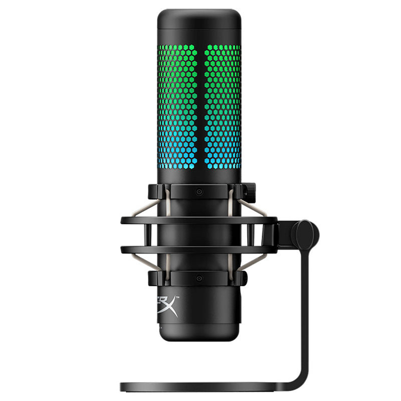 HyperX - QuadCast S USB Electret Condenser Microphone - WhatGeek
