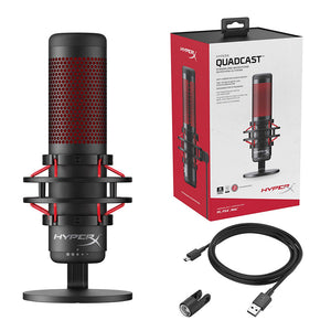HyperX - QuadCast USB Electret Condenser Microphone
