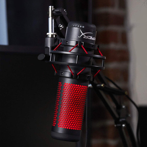 HyperX - QuadCast USB Electret Condenser Microphone
