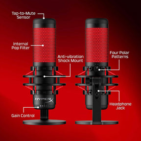 HyperX - QuadCast USB Electret Condenser Microphone