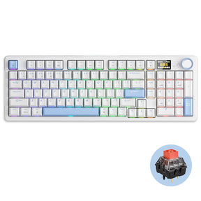 JAMESDONKEY RS2 3.0 LED Screen Wireless Mechanical Keyboard