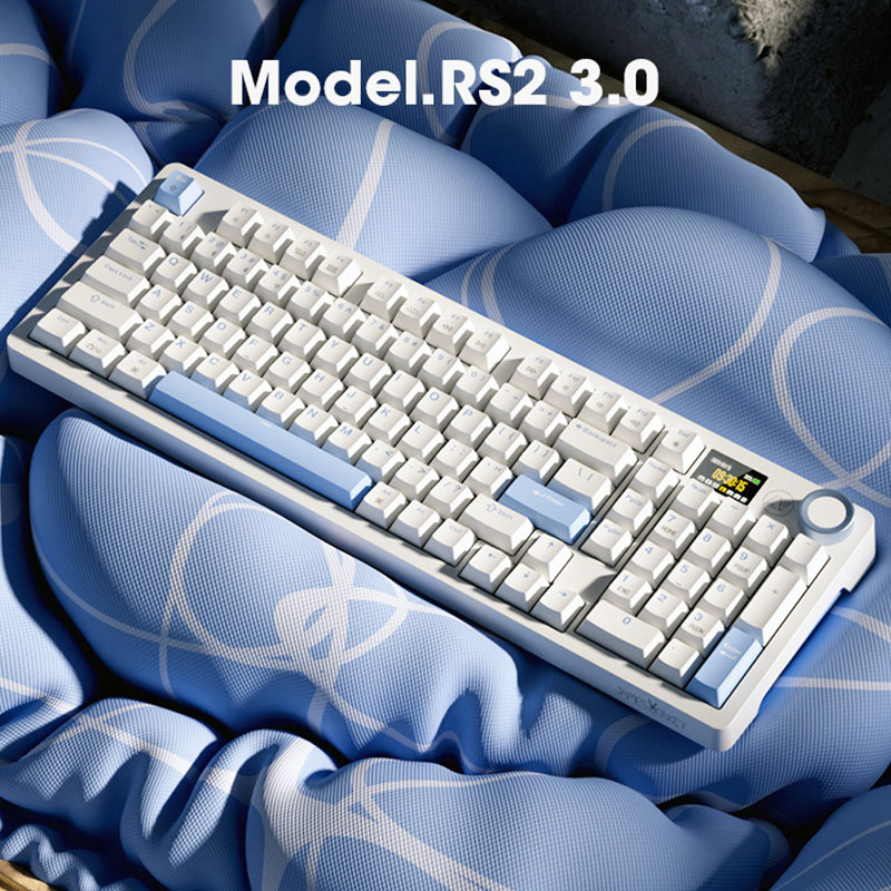 JAMESDONKEY RS2 3.0 LED Screen Wireless Mechanical Keyboard