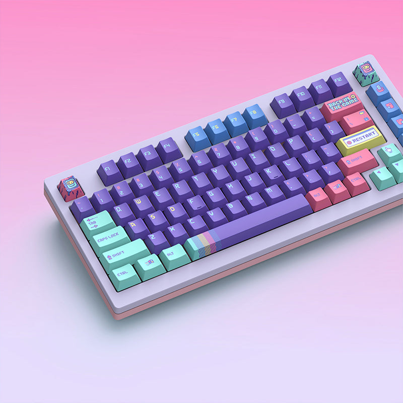 Keytok Back In The Game ANSI/ISO Cherry Profile Keycap Set 152 Keys ...