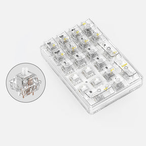 LEOBOG K21 Hot-swap Triple Mode Transparent Numpad