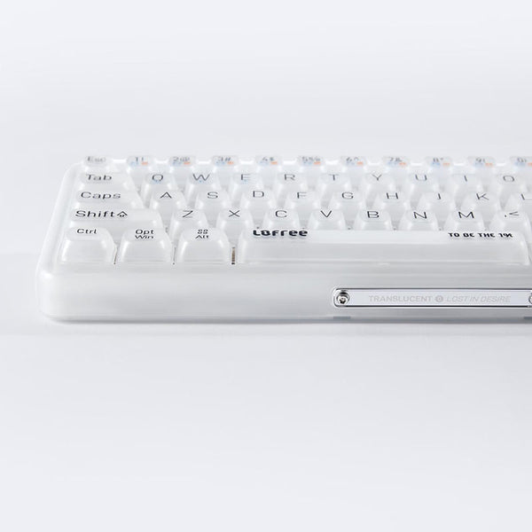 Lofree 1% Dual Mode Transparent Keyboard