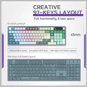 Machenike GK80 Wireless Gasket Mechanical Keyboard