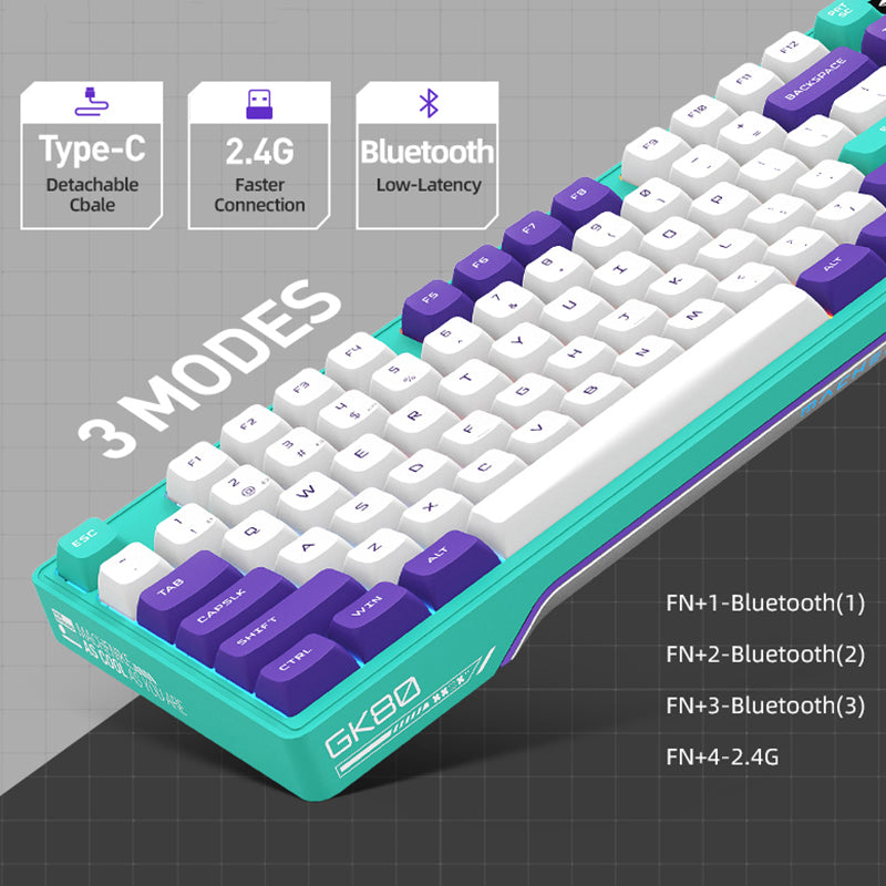 Machenike GK80 Wireless Gasket Mechanical Keyboard