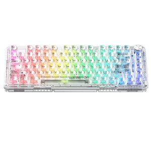 Machenike K500F-B81 RGB Clear Mechanical Keyboard