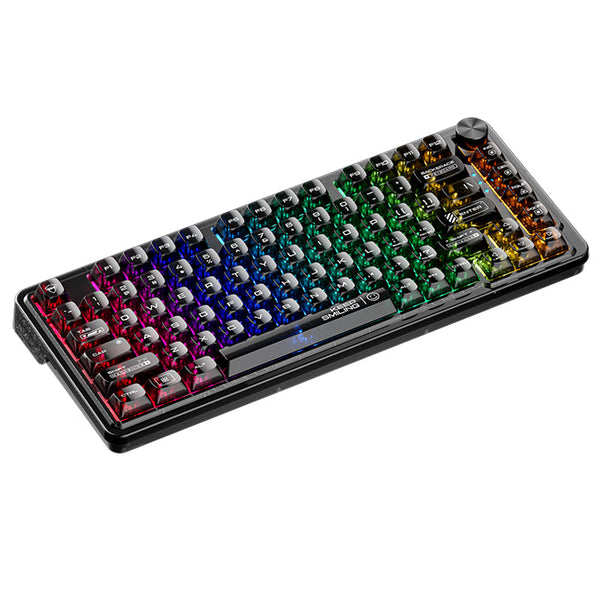 Machenike K500F-B81 RGB Clear Mechanical Keyboard