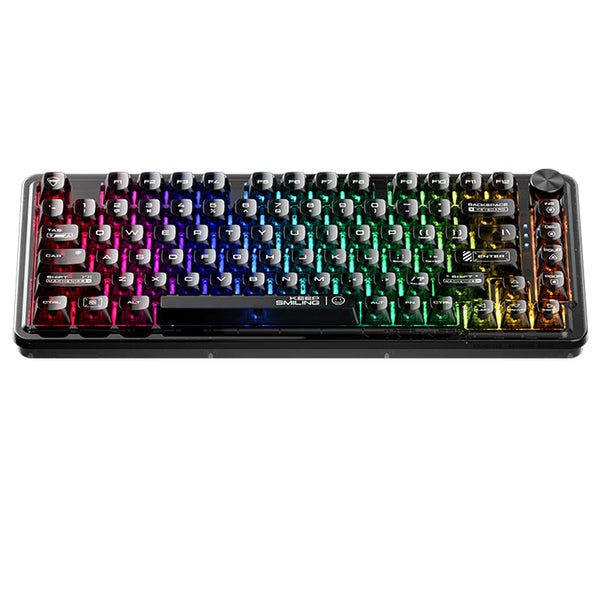 Machenike K500F-B81 RGB Clear Mechanical Keyboard