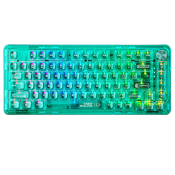 Machenike K500F-B81 RGB Clear Mechanical Keyboard
