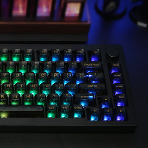 MonsGeek M1 Transparent Mechanical Keyboard