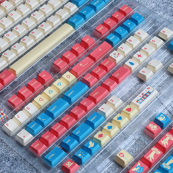 MOMOKA Carnival ANSI/ISO Cherry Profile Keycap Set 173 Keys