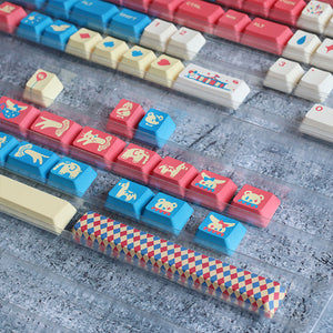MOMOKA Carnival ANSI/ISO Cherry Profile Keycap Set 173 Keys