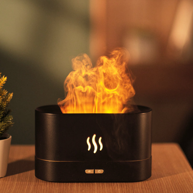 Mist Humidifier Simulation Flame Aromatherapy Diffuser
