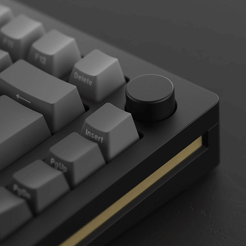 MonsGeek M1W ISO Layout Black Aluminum Wireless Mechanical Keyboard ...