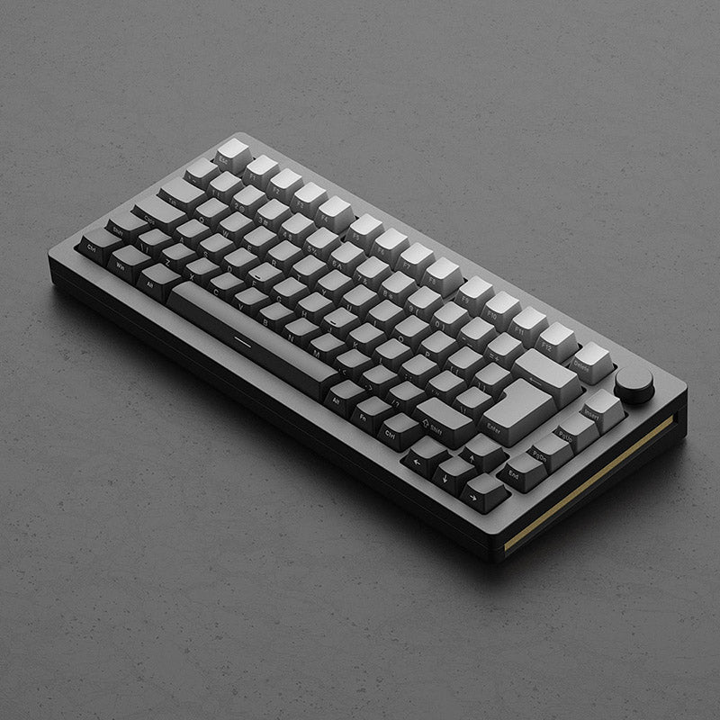 MonsGeek M1W ISO Layout Black Aluminum Wireless Mechanical Keyboard
