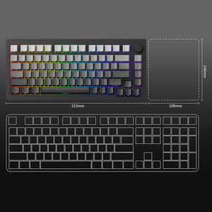 MonsGeek M1 HE-SP Wired Mechanical Keyboard