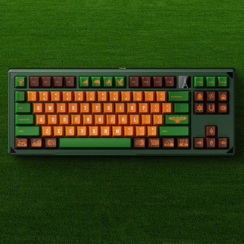 NEWTOY Yellowstone Cherry Profile Keycap Set 172 Keys WhatGeek