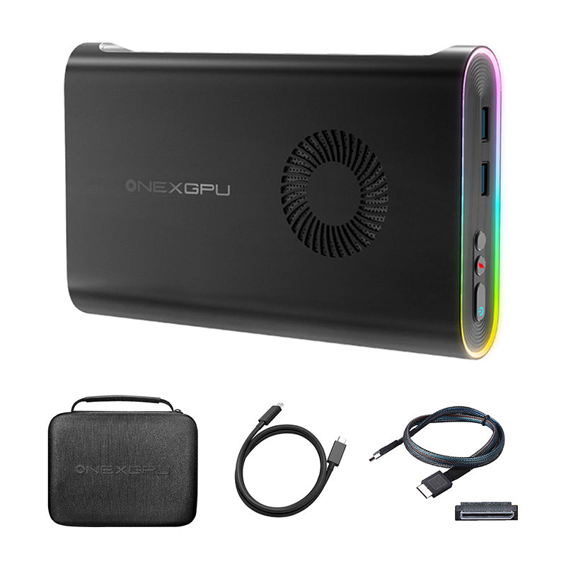 One Netbook ONEXGPU e-GPU Docking Station with AMD Radeon RX 7600M XT GPU
