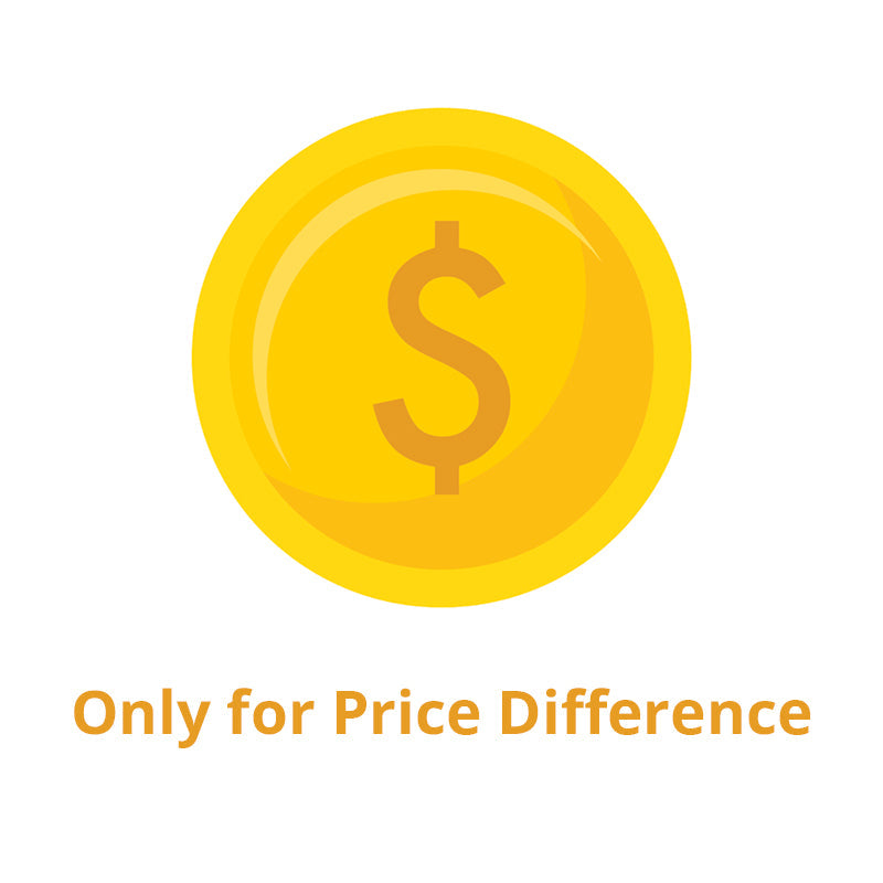 Only for Price Difference-