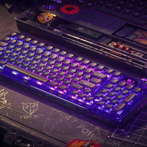 PIIFOX Cyberpunk ASA Profile PBT Keycap Set 117 Keys