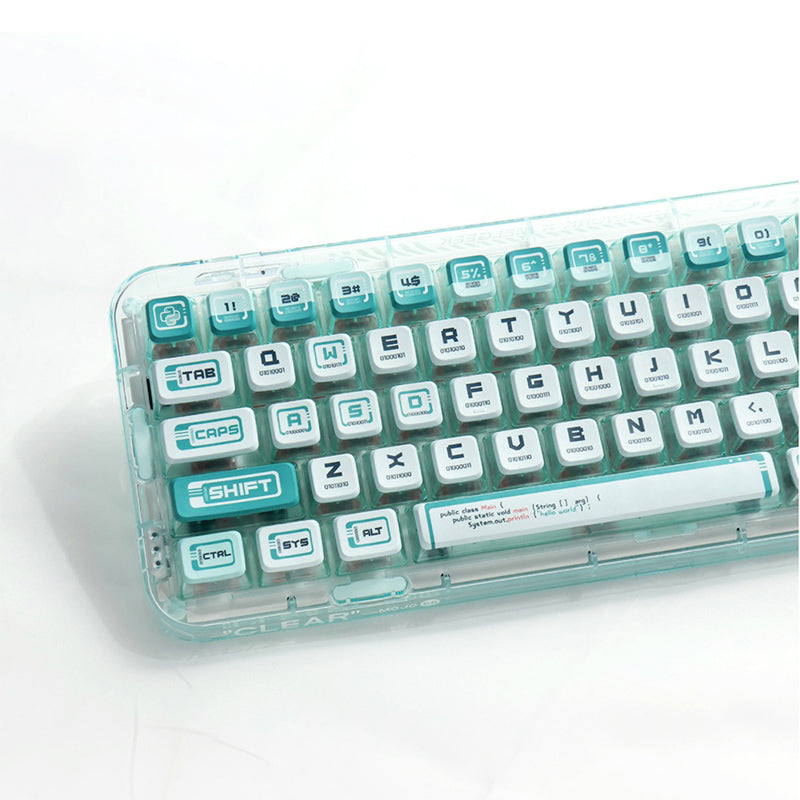 PIIFOX Binary ASA Profile PBT Keycap Set 117 Keys