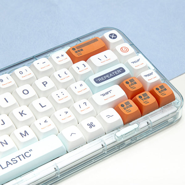 Plastic Theme XDA Profile PBT Keycap Set 140 Keys