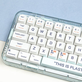 Plastic Theme XDA Profile PBT Keycap Set 140 Keys