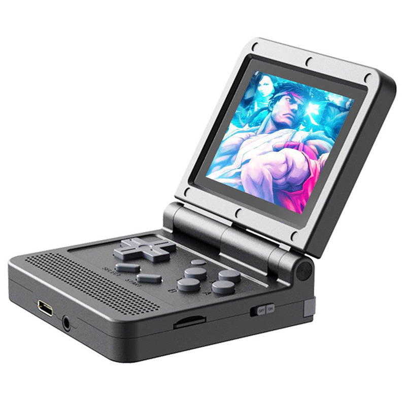 Powkiddy V90 3-Inch IPS Screen Flip Handheld Game Console