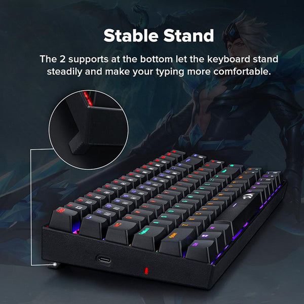 Redragon K629-KB Rainbow LED Backlight Mechanical Gaming Keyboard