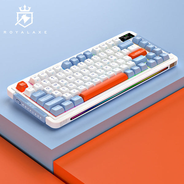 RoyalAxe L75 Mechanical Keyboard with TFT Display