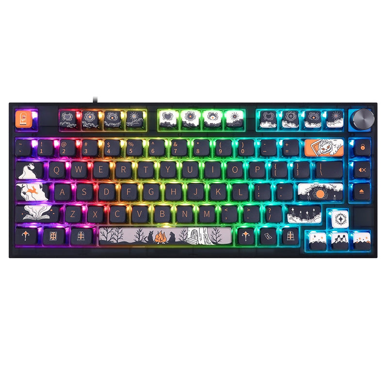 SKYLOONG GK980 Dark Fairy Tale Mechanical Keyboard - WhatGeek