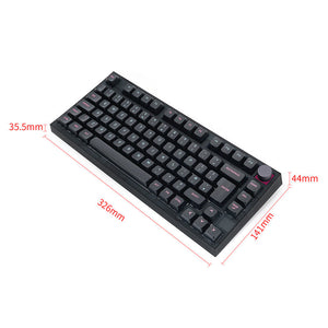 SKYLOONG GK75 UK ISO Layout Wired Mechanical Keyboard