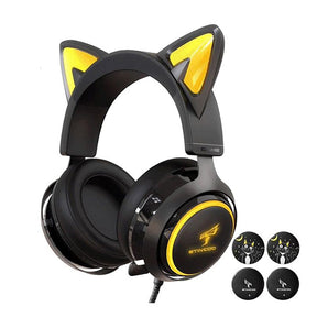 SOMIC GS510 2.4G Wireless RGB Cat Ear Headset