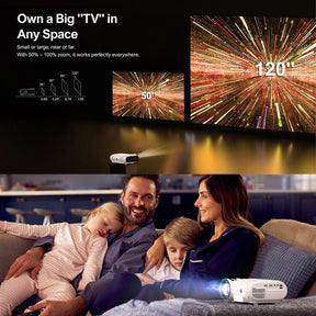 Ultimea Apollo P20 Native 1080P Portable Projector UK Version