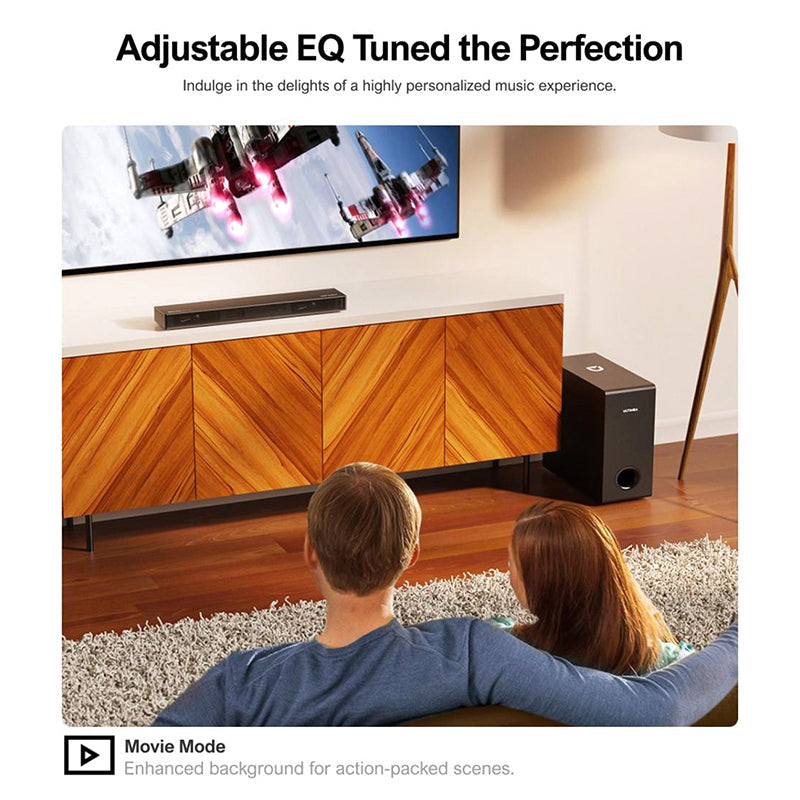 Ultimea Nova S50 Soundbar Dolby Atmos 2.1 Channel UK - WhatGeek