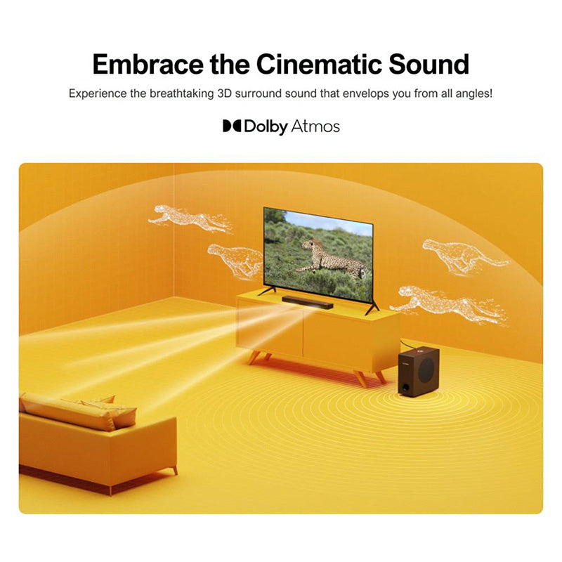 Ultimea Nova S50 Soundbar Dolby Atmos 2.1 Channel UK - WhatGeek