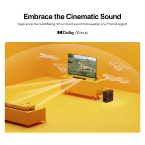 Ultimea Nova S50 Soundbar Dolby Atmos 2.1 Channel UK Version