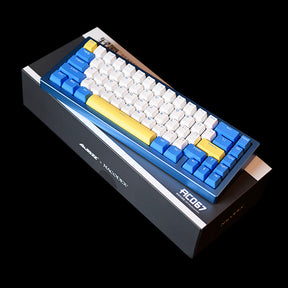 Ajazz AC067 Mountain Blue Gasket Mechanical Keyboard Package
