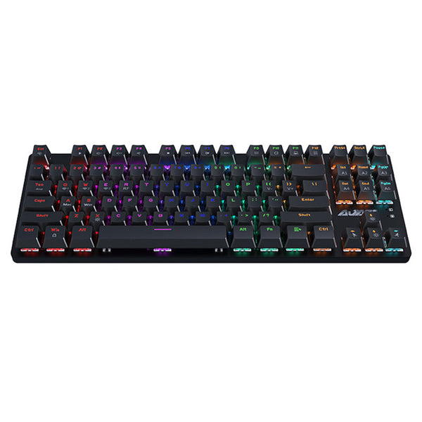 85% 87 Keys Mechanical gaming keyboard black