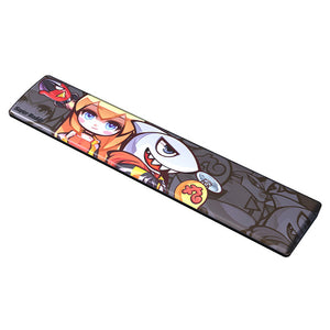 Ajazz Douyu Graffiti Leather Keyboard Wrist Rest Pad